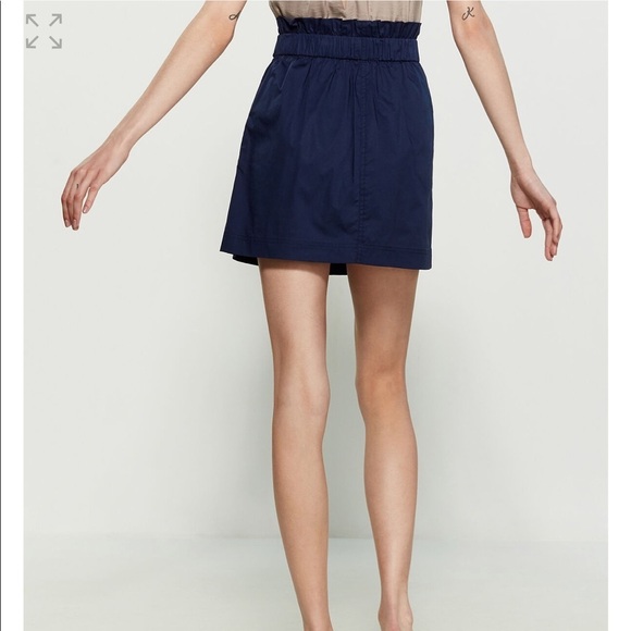 Laundry by Shelli Segal | Poplin Paperbag Skirt Lg - Picture 5 of 11